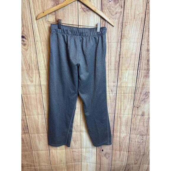 Nike Boy's Straight Leg Athletic Pants Drawstring Waist Pockets Gray Size L - Picture 7 of 8